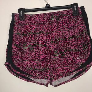 Animal printed Nike shorts